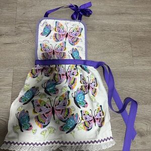 Handmaid Butterfly Kids Apron